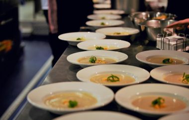 Best way to keep soup warm at large events